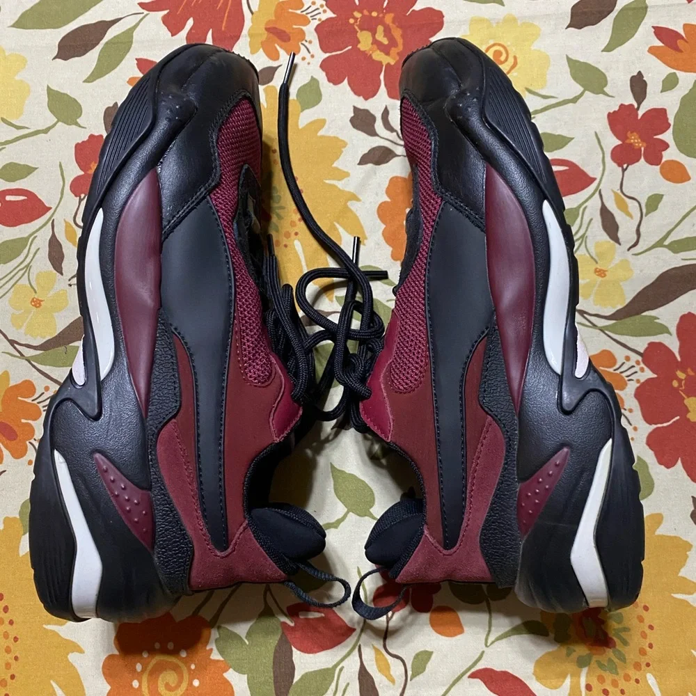 Puma Thunder Spectra Jr Boy Girl Kids Youth GS Shoes 368504 03 Burgundy Size 7 C